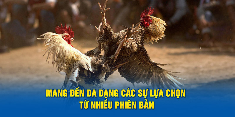 Mang đến đa dạng các sự lựa chọn từ nhiều phiên bản